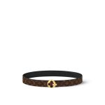 LV Flowergram Round 30mm Reversible Belt